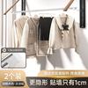 Tendedero plegable sin perforaciones para ropa, ventana de balcón, hogar, interior, telescópico invisible, barra para secar ropa, artefacto para colgar colchas en la pared
