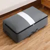 Bolsa de viaje plegable gran capacidad ropa pantalones equipaje de corta distancia bolsa de equipaje con ruedas portátil simple impermeable a prueba de polvo bolsa de almacenamiento