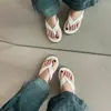 Elegantes chanclas para mujer 2026, sencillas de verano retro para exteriores, suela plana suave, antideslizantes, para uso diario