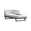 Mesas y sillas de madera maciza para exterior, combinación de patio, jardín, hotel, villa, exterior, ocio al aire libre, muebles de teca anticorrosión