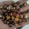 Piedra de cáscara de huevo natural grava al por mayor, adornos grandes de piedra pulida, piedras de paisajismo para decoración de acuarios y bonsáis