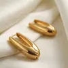 Pendientes de Aleación de Zinc en Forma de U de Alta Gama para Mujer, Moda Transfronteriza, Suministro Directo del Fabricante, Lujo Ligero, Personalizados, Pendientes Versátiles al por Mayor