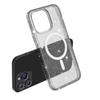Capa Magnética para Celular iPhone14Pro Terminator Adequada para Marca Hot Tide Sentido Avançado Transparente Glitter Resistente a Quedas