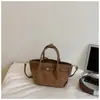 Bolsa Nova da Moda 2026, Bolsa Tote Pequena Estilosa e Única, Bolsa de Palha, Bolsa Transversal Fashion para o Dia a Dia