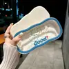 Estojo Portátil de Alta Qualidade para Óculos com Aparência Elegante, Adequado para Estudantes e Crianças, Apresentando Borda de Nuvem Fofa e Design Transparente, Novo Modelo Portátil 2024