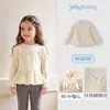 Camiseta de Manga Larga para Niña Jellybaby 2026 Otoño Tops Infantiles Encaje Ropa para Niña Pequeña 5 Ropa de Bebé de Otoño