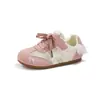 Zapatillas para Niñas 2026 Primavera Nuevo Estilo Zapatillas para Niños Zapatos de Princesa con Lazo Elegantes Suela Suave Antideslizantes Zapatos Casuales