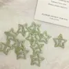 Nuevo Pasador Fluorescente de Estrella para el Cabello bb Clip Chica de Vacaciones y2k Pinza para Flequillo de Princesa Pasador Lateral Pinza Roja Cibernética
