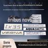 Atacado Plástico ABS 3D Tridimensional Galvanoplastia Etiqueta Traseira de Carro Logo Traseiro de Carro Criativo Etiqueta de Letra de Número de Carro Produção