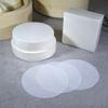 Papel Branco Papel de Hambúrguer Papel Redondo para Alimentos Papel Absorvente de Óleo Papel à Prova de Óleo Papel Antiaderente para Alimentos Papel Saudável para Assar