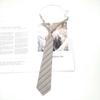 Corbata Femenina Perezosa jk/DK Raya Coreana Original Primavera y Otoño Línea Edición Universitaria Estilo Universitario Corbata de Moño/Nueva Corbata Libre