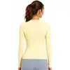 Fábrica de origen [procesamiento y personalización] Etiqueta privada OEM / Personalización ODM / Nuevo estilo 2026 ropa de yoga sin costuras de manga larga