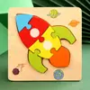 Bloques de Construcción para Niños de Preescolar 2-3-4 Años Bebé Educación Temprana Beneficiando el Desarrollo de la Inteligencia Niños y Niñas Juguetes de Rompecabezas Tridimensional