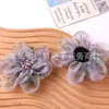 Atmósfera Super de Hada Gradiente Cristal Flor Accesorios DIY Ropa Tocado Broche Zapatos y Sombreros Accesorios