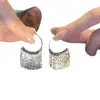 Brincos Prateados Modernos com Franjas Liga de Cobre Femininos Estilo Coreano Ornamentos de Orelha Design de Nicho Senso de Temperamento Versátil para o Trabalho Acessórios