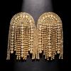 AliExpress novo strass borla brincos boate brilhante sexy cheio de diamante brincos europeus e americanos acessórios brincos