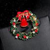 Europeo y Americano Halloween muñeco de nieve Navidad venta al por mayor goteando ramillete pedrería comercio exterior broche accesorios de ropa broche