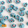 Acessórios de Joias DIY Transfronteiriços Flor de Cerâmica de Cinco Pétalas 10mm Flor de Cerâmica para Nail Art Acessórios de Beleza para Celular Atacado