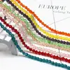 Cuentas de Cristal de Vidrio con Forma de Rombo, Cuentas de Cristal de Colores Transparentes con Punta, Accesorios de Ropa de Doble Punta, Componentes para Joyería DIY, Piedras Sueltas para Joyería