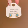 Pendientes Redondos Franceses Retro Incrustados con Diamantes para Mujer, Pendientes de Diseño de Alta Gama de Nicho, Pendientes Sencillos, Modernos, Compactos y Versátiles