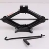 Gato tijera para coche personalizado de 3T con base engrosada, estable y antideslizante, operado manualmente para mantenimiento de vehículos