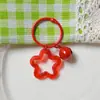 Chaveiro Pingente Acrílico Estrela de Cinco Pontas Fone de Ouvido Dopamina Enfeites Pendurados Decoração de Bolsa Pequena Fresca com Sino