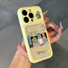 Adequado para Apple 18Promax Calcinha de Biquíni Desenho Animado Peixe Passante Silencioso Celular iPhone Android Capa Rígida e Macia Personalização