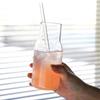 Juego de Tetera y Tazas de Vidrio, Taza de Agua, Taza para Bebidas, Taza de Leche, Taza de Desayuno, Taza para Jugos de Bebidas Frías, Vidrio de Borosilicato Alto