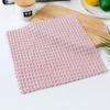 Estropajo Waffle Absorbente Resistente a Altas Temperaturas Sin Pelusa Paño de Cocina para Lavar Platos Trapo de Limpieza Húmedo y Seco