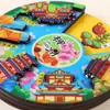 Imanes para Refrigerador de Liuzhou Personalizados con Viajes Culturales y Creativos de Ciudades Chinas, Imanes Redondos de Madera con Epoxi Creativos de Guangxi