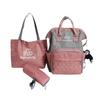 Bolsa de maternidade de grande capacidade para comércio exterior conjunto de três peças para mãe combinação multiuso Moda ombro à prova de respingos bolsa de mamãe