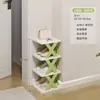 Sapateira Simples Multicamadas Transfronteiriça Armário de Sapatos para Porta de Casa Economizador de Espaço Sapateira Estreita Pequena Celebridade da Internet