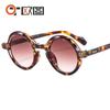 Gafas de sol Outu Punk Redondas Retro Estilo Nuevo Hombres y Mujeres Combinan con Todo Modernas Europeas y Americanas Transfronterizas 4336
