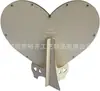 Placa de Assinatura de Casamento Coração Moldura de Bênçãos Placa Criativa de Madeira para Desejos Cartão de Assinatura Livro de Convidados da Casa Quadro de Anotações Layout do Local