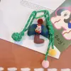 Hd10131A12 Tecido Estilo Floresta Moda Coreana Boneco Temático de Natal Pingente de Chaveiro de Carro Decoração de Bolsa Corrente de Telefone