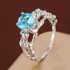 Anillo de Calavera de Cuatro Garras con Circonita de Nuevo Estilo para Mujer en Aliexpress Transfronterizo, Anillo Personalizado de Alto Nivel Moderno Retro para Dedo Índice