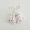 Cachecol para Bebê Outono e Inverno Cachecol de Pelúcia para Bebê Conjunto de Duas Peças para Meninos e Meninas, Gola Alta Quente, Luvas Fofas