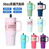 En Stock Taza de Coche de 30 oz con Asa Taza Aislada de Acero Inoxidable 304 Taza de Agua para Deportes al Aire Libre Taza Simple Fresca