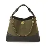 Bolsa de corrente com trama de losangos estilo Chanel para mulheres, grande capacidade, para o trabalho, versátil, bolsa de mão, pequena bolsa de mão, bolsa de ombro feminina retrô