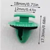 20 Piezas Adecuado para Alfa Romeo Stelvio Clips Decorativos para Guardabarros Delanteros y Traseros de Coche Clip para Panel de Puerta
