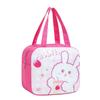 Bolsa Térmica Trapezoidal, Capacidad Extra Grande, Bolsa de Almuerzo Portátil para el Trabajo, Bolsa de Lonchera Térmica para Estudiantes, Portátil Doble Bolsillo