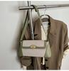 Bolsa Feminina 2025 Nova Bolsa de Axila em Tecido Bolsa de Ombro Colorida Estilo Ocidental Bolsa Transversal Versátil Bolsa Feminina Tendência