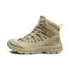 Fabricante de botas militares, em estoque: botas táticas, botas de caminhada estilosas e respiráveis, coturnos, botas de deserto
