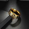 Anillo de boda para pareja, estilo chino, estilo nacional, con diseño de dragón y fénix, de Amazon, Europa y América.