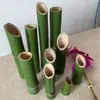 Varas de Bambu Verde Varas de Bambu Cerimônia de Casamento Arranjo de Flores de Bambu para Casamento Decoração Móvel de Bambu Bambu Recém-Cortado Enfeites de Arte em Bambu