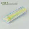 Bastão Torcido Macaron Criptografado Tiras de Lã Feitas à Mão Brinquedos Educativos DIY para Crianças Kit de Materiais para Buquê de Arte Feito à Mão