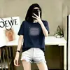 Camiseta Feminina Estilo Mãe de Comércio Exterior Transfronteiriço Moda Feminina Manga Curta Nova Tendência Jovem Slim Fit Top de Verão
