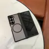 Adecuado para funda de teléfono Samsung Fold7 con bisagra de eje central, funda protectora anticaídas Fold6, succión magnética Galaxy Z Fold5/4