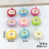 Cuentas de Manzana Cuentas Sueltas Accesorios Hechos a Mano DIY Colgante para Bolso Cuerda para el Cabello Pulsera Cadena para Teléfono Móvil Accesorios de Joyería Acrílica
