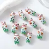 Animales de Cerámica Pintados a Mano Gatitos y Cachorros Cuentas Sueltas Hecho a Mano Pulsera DIY Collar Correa de Reloj Accesorios de Joyería Material Cuentas